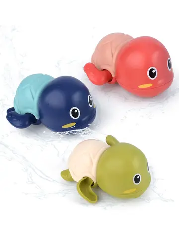 Baby Bath Toys Bathing Cute Swimming Turtle Whale Pool Beach Classic Chain Clockwork Water Toy For Kids Water Playing Toys