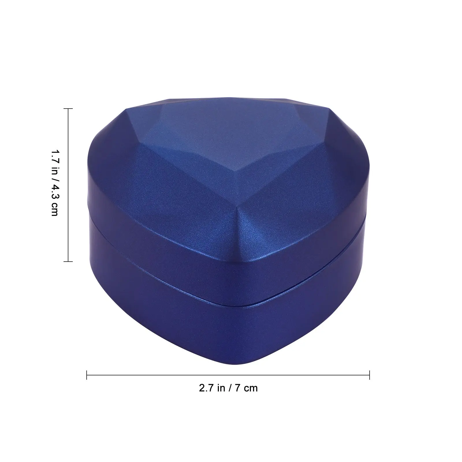 LED herzförmige Ringbox Ringe für Mädchen Schmuck Organizer Boxen Ohrring Fall Zubehör herzförmige Ringbox Mann Ringe