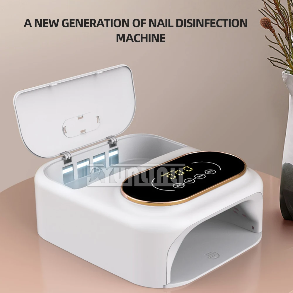 

Лампа для дезинфекции и фототерапии для нейл-арта 148 Вт, высокоэффективная стерилизующая машина для маникюра