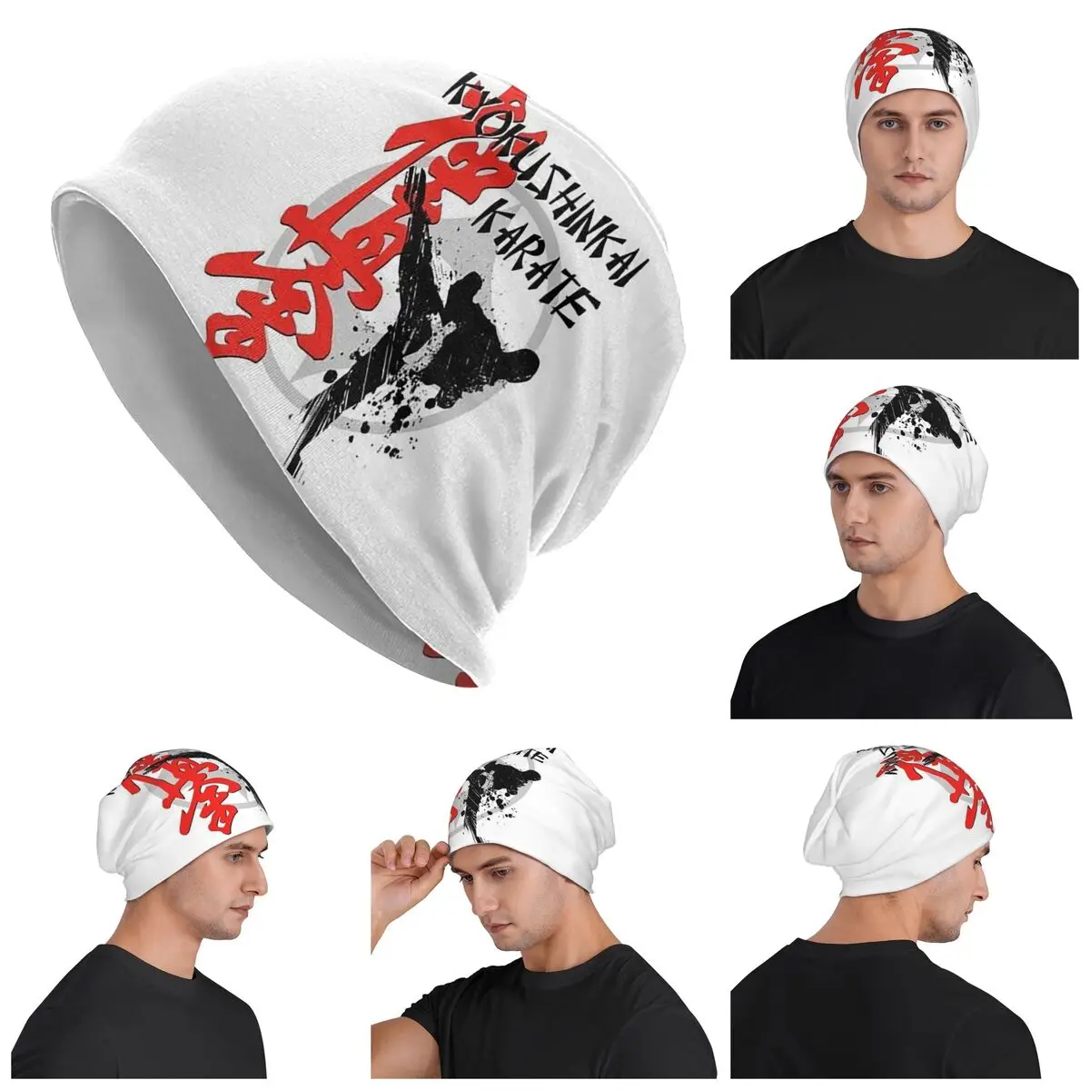 Kyokushin Karate Bushido Values Men Women Adult Beanies Caps Knitting Bonnet Hat Warm HipHop Autumn Winter Outdoor Skullies Hats