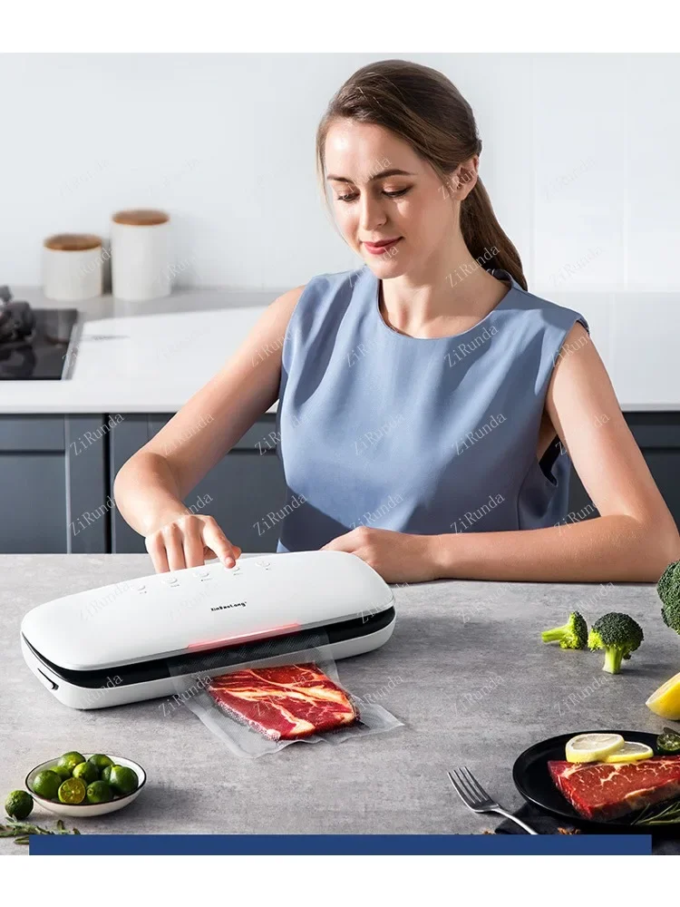 *Automatic household vacuum sealing machine, small fresh-keeping sealing machine, plastic sealing machine vacuum compression