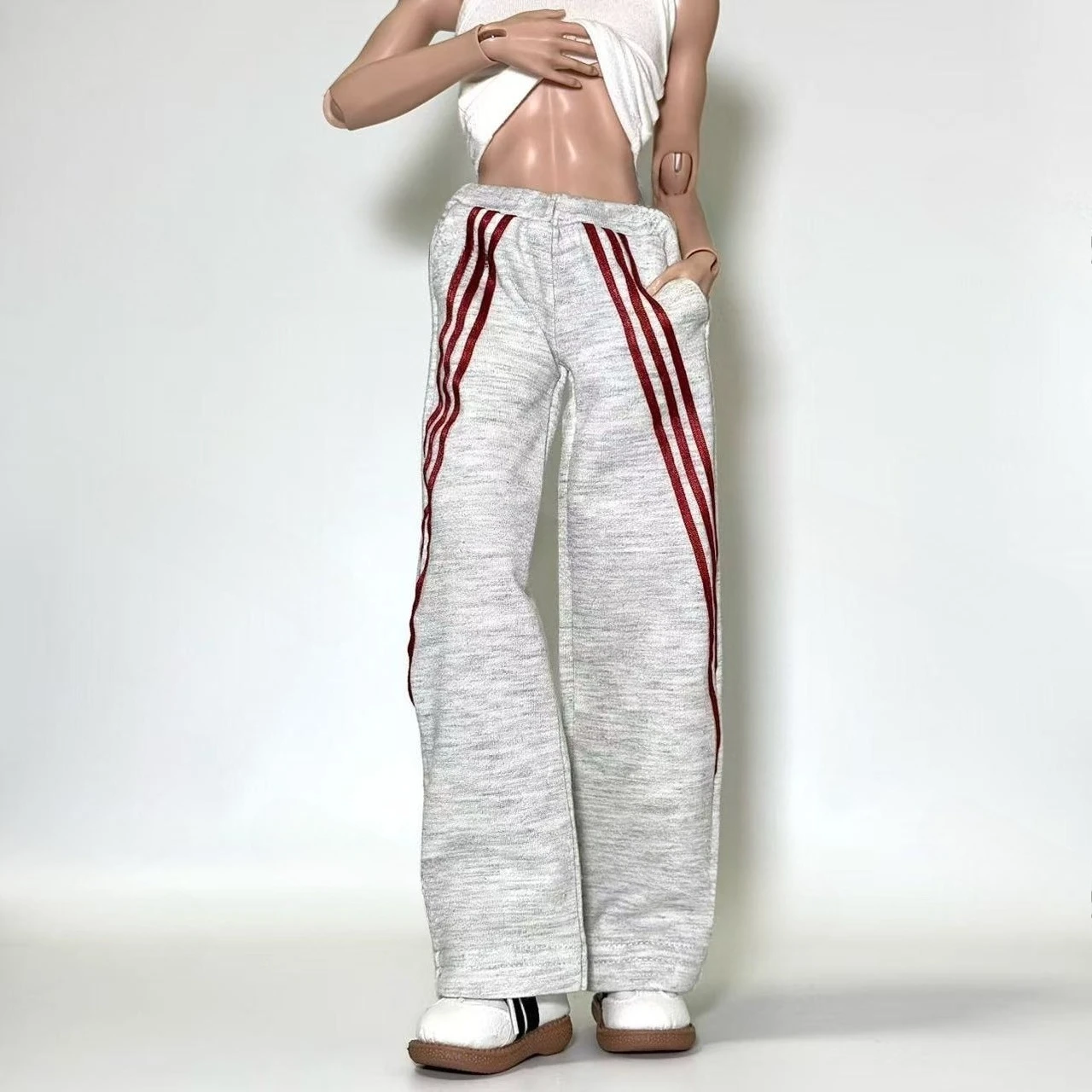 

New 1/4 1/3 Doll's Clothes for 45/75cm Bjd Doll Long Pants Campus Style Dress Up Toys Play House Gift Doll Accessories, No Doll