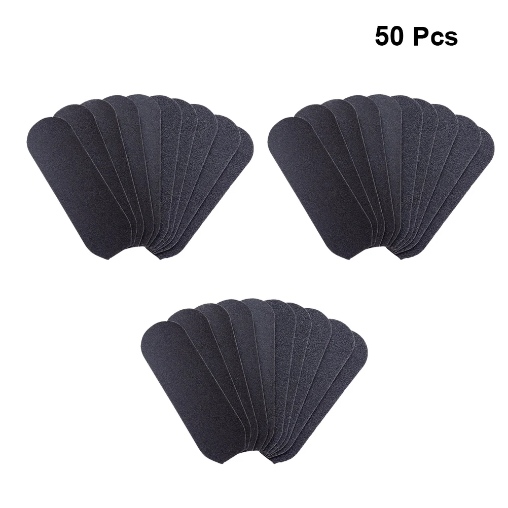 50 قطعة من ورق الصنفرة للعناية بالقدم أقراص قابلة للاستبدال بأمان إزالة النسيج دون إيذاء أداة ملف القدم لصيانة باديكير المنزلية