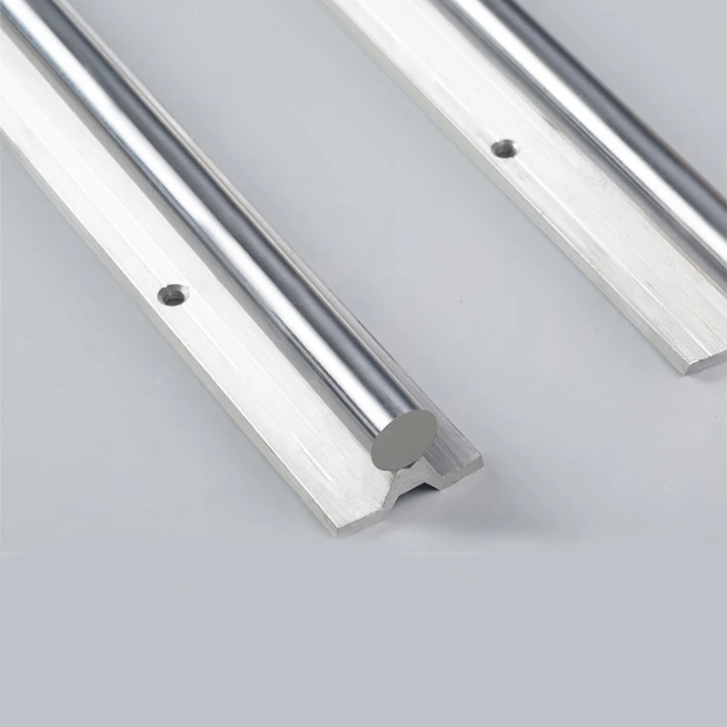 2PC SBR12 SBR16 SBR20 Linear Guide Rail 300 400 500 600 700 800 1000mm Fully Support Rail + 4PC SBR16/12/20UU Linear Beare Block