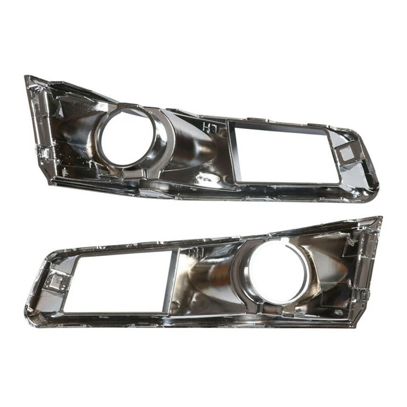 Front Fog Driving Light Cover Grille Fit For Cadillac CTS 2011-2014 Chrome 1 Pair 15904574(LH) 15904575(RH)