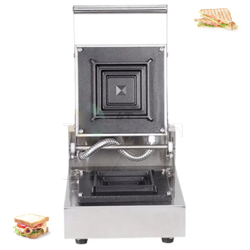 Commerciële elektrische roestvrijstalen multifunctionele sandwichmaker/snackmachine