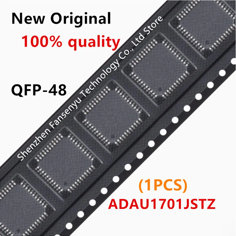 (1pece)100% New ADAU1701JSTZ ADAU1701 JSTZ QFP-48 Chipset