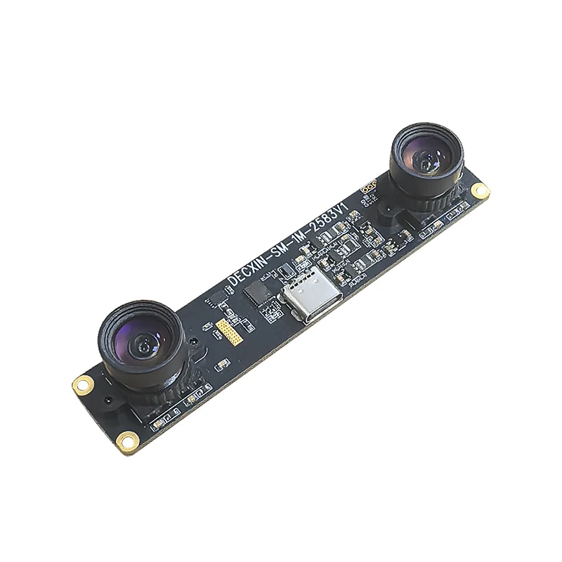 1 million ov9281 black and white global shutter binocular synchronous camera motion capture USB 3.0 ranging camera module