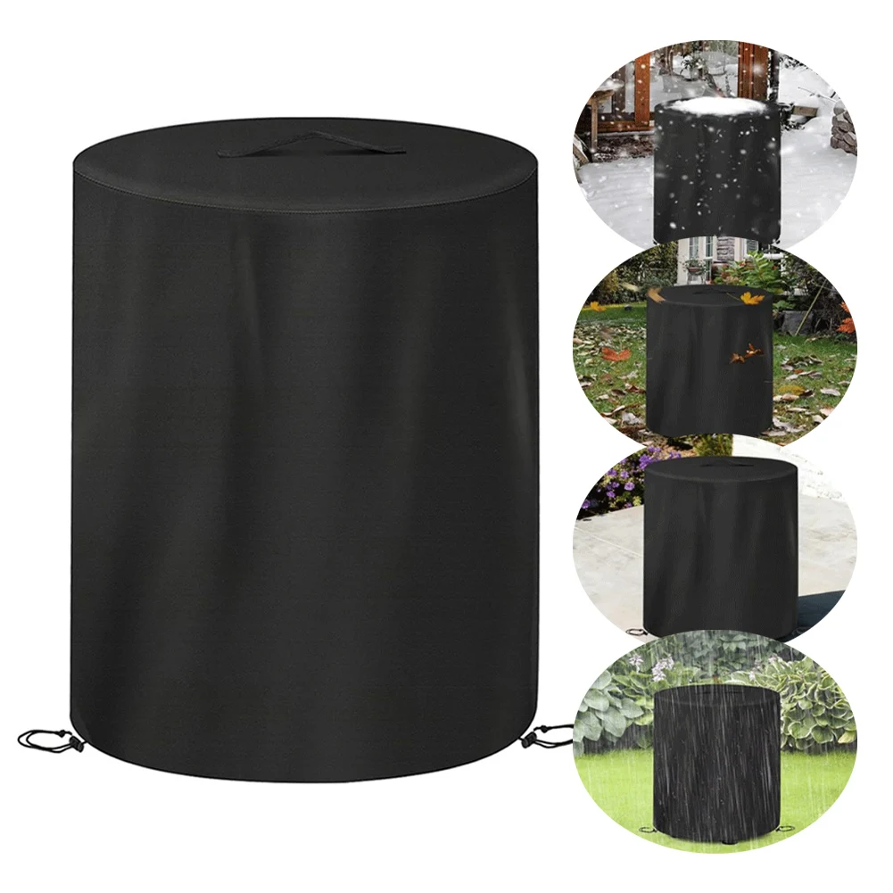 

Weatherproof round heater brazier cover with reinforced seams and drawstring hem for Fireside360 brazier outdoor use