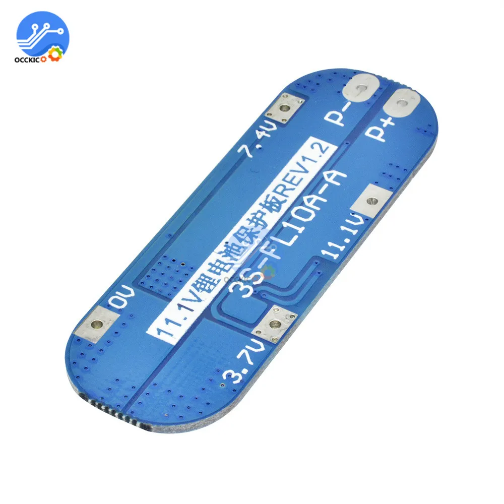 Bms 3 4sリチウムイオンリチウム電池protectiongボード18650充電器保護バランサpcb bms 10Aモジュール12.6vイコライザーボード