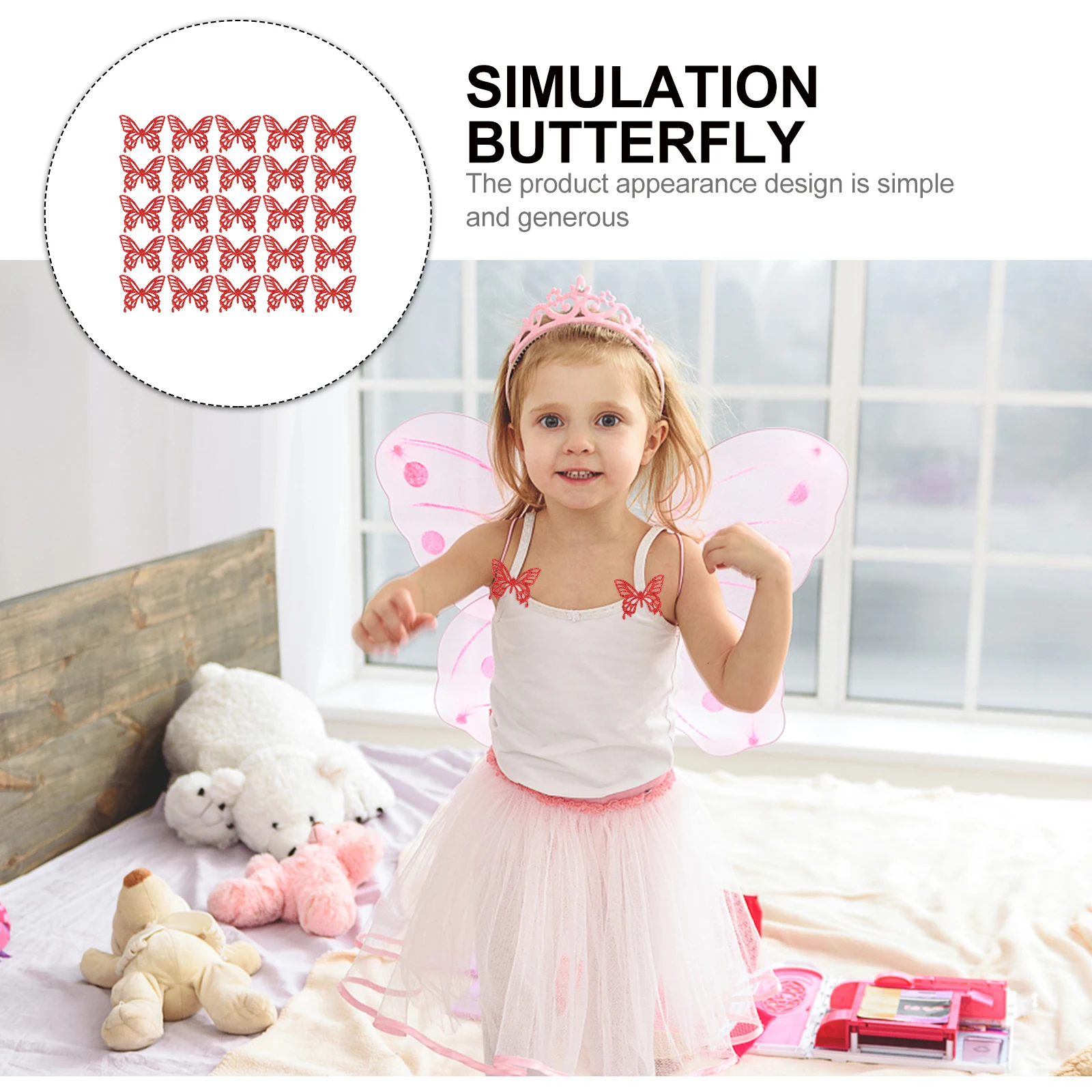 

25Pcs Exquisite Pattern DIY Patches for Hair Clips Headbands Clothes Shoes Kid Clothing Decor Glitter Cloth Patches