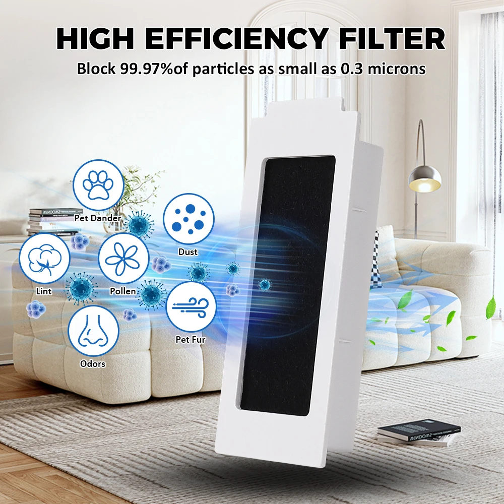 HEPA Filter Spare Parts for ECOVACS T30 PRO OMNI/T30S/T30 Max/T30/T30S PRO/T30 PRO/T30 Omni/T30S Combo Robot Vacuum Accessories view 3