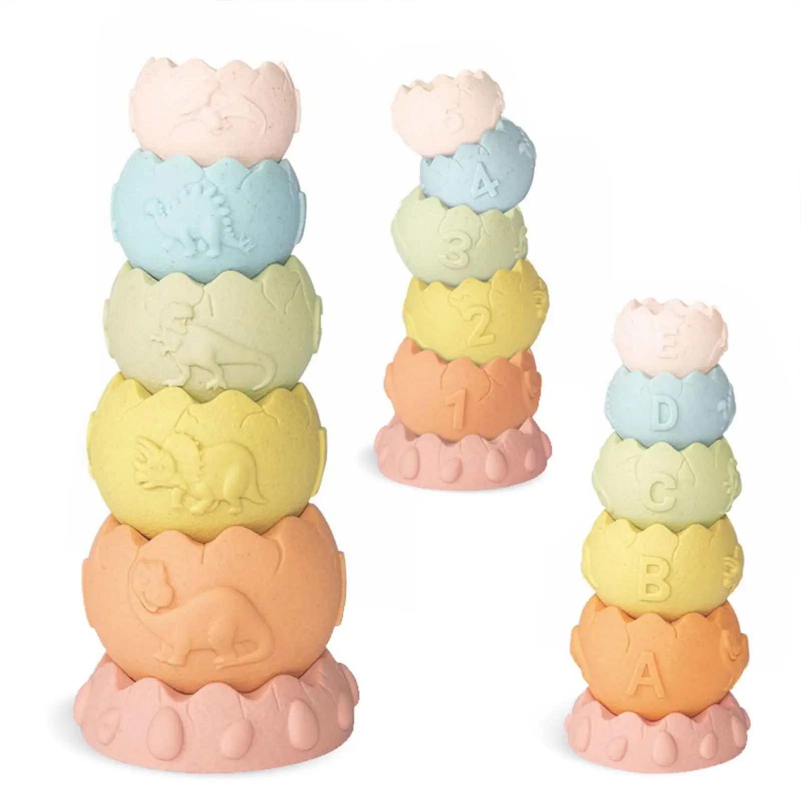 Stacking Cups Game Montessori Toy Building Set Balancing Game Nesting Cups Set for Birthday Gift Activities Backyard Outdoor