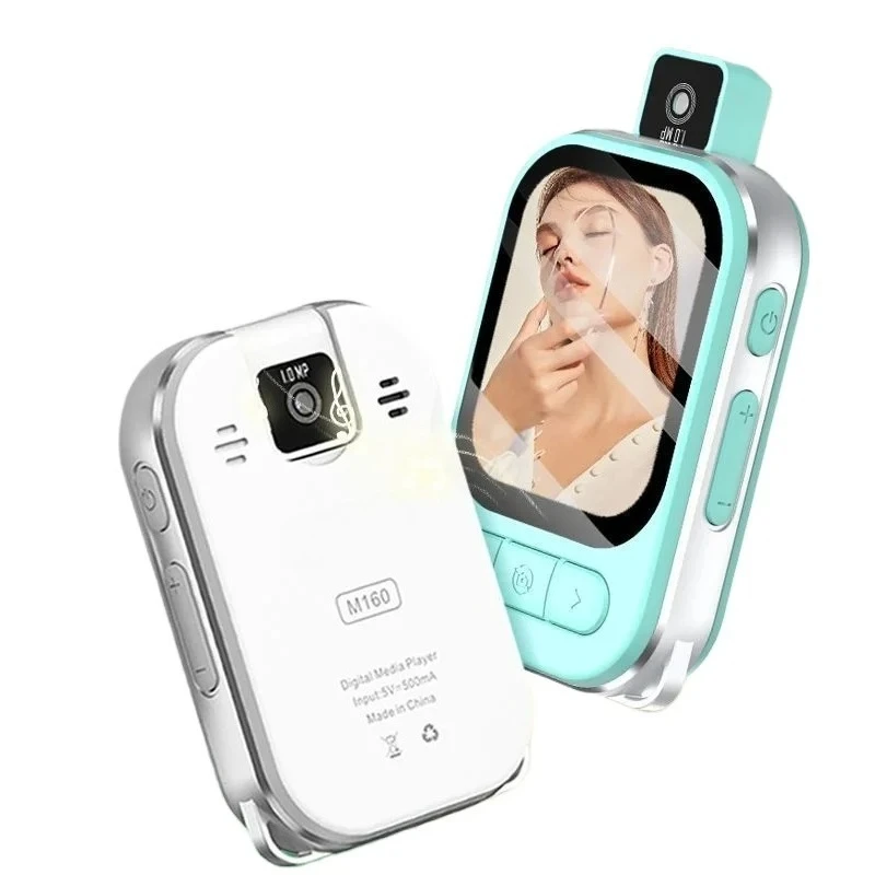 

MP3 Walkman может фотографировать со шнурком для камеры Студенческий MP4 Сенсорный экран Лицевой экран MP3-плеер можно разместить на улице