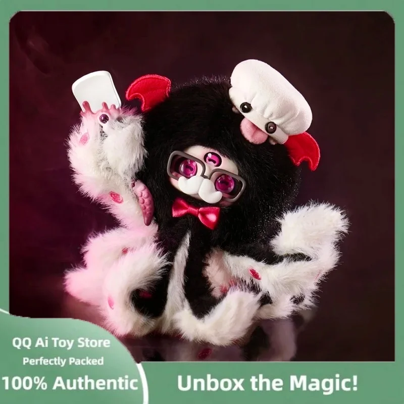 

Original Super Vitality Factory Cino Black Monday Boutique Plush Blind Box Girls Gift Doll Ornaments Collectible Mysterious Box