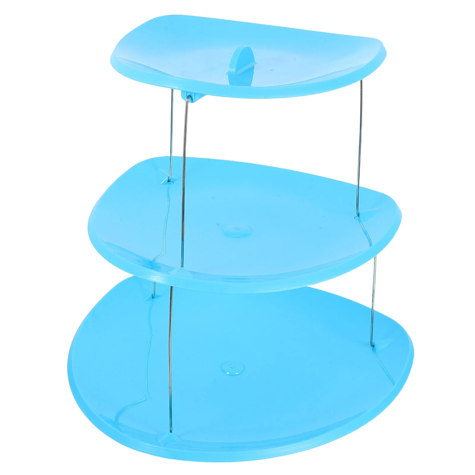 

Cake Stand Tray Snack Display Wedding Tiered Serving Pastry Shelf Risers Candy Bowl Foldable Fruit Dessert Stand