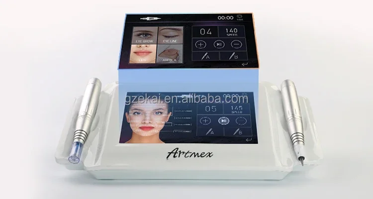 Advanced touch screen Artmex V8 portable and high quality Permanent Makeup digital tatoo permanent makeup machine kit