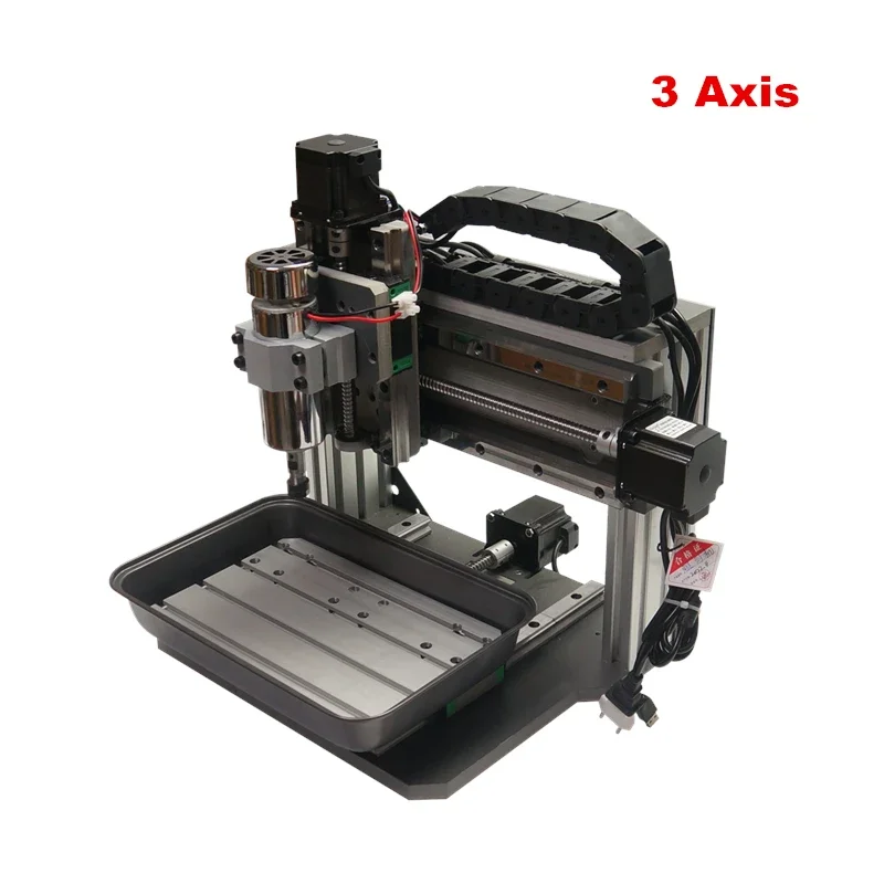 220V 110V LY 3020F CNC Engraving Machine 3/4/5 Axis Square Line Rail Wood Router PCB PVC Milling Engraver Lathe with Water Tank