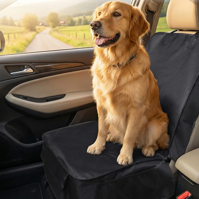 

Car Seat Covers Waterproof Front Seat Cover for Dogs Scratch-Proof Nonslip Pet Passenger Seat Cover Protector Universal
