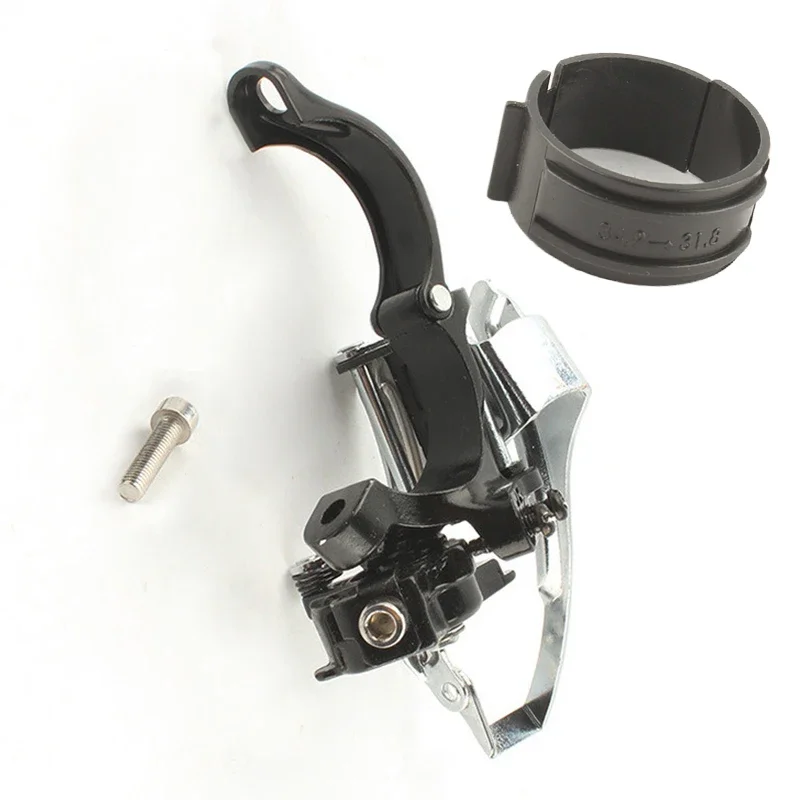 Bicycle Front Derailleur Clamp Band Adapter 34.9 to 31.8 Washer Backing Ring Cycling Braze-on Adapter Clamps Bike Parts Black