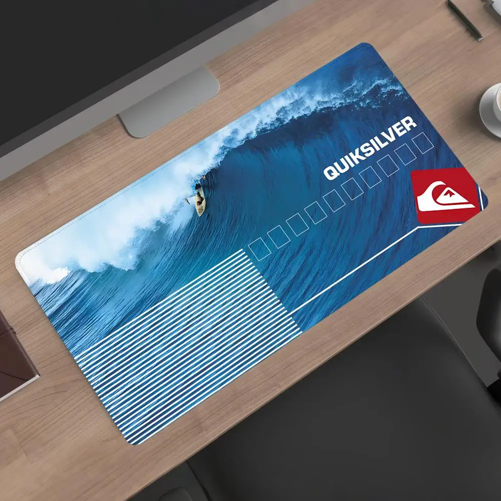 Quiksilver Mouse Pad Gaming Mouse Pad XXL, antideslizante, superficie lisa para juegos y uso en escritorio de oficina