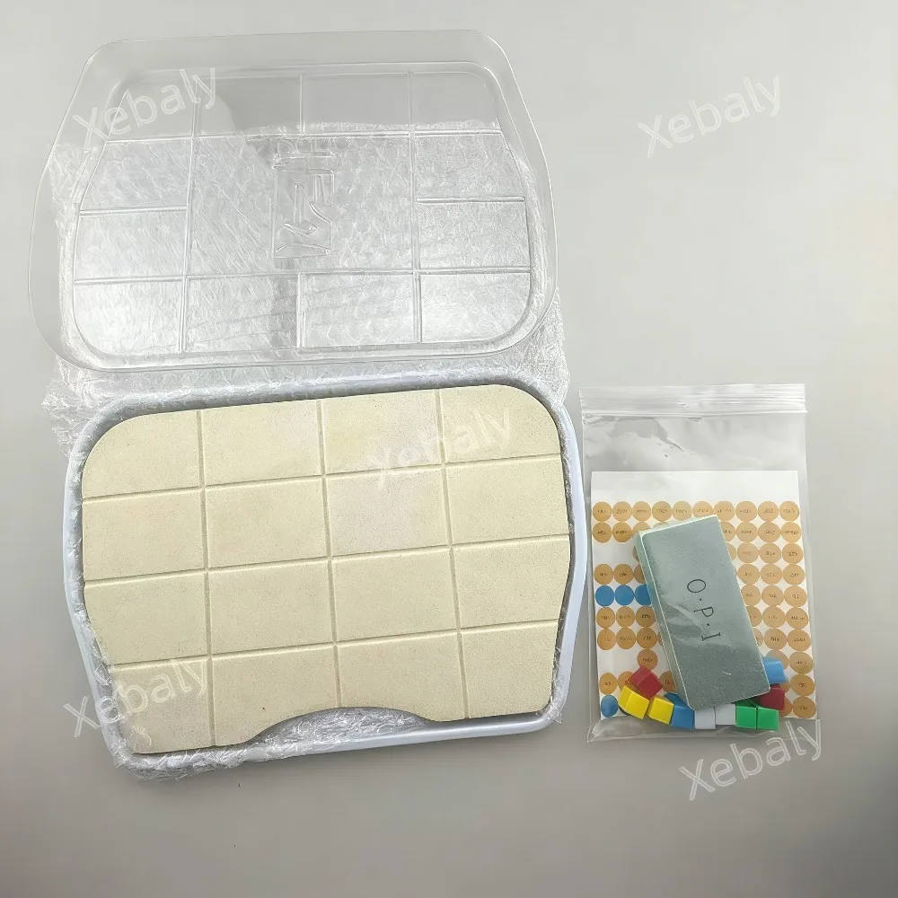 248*167 Dental Lab Adjustable-free Moisturizing Ceramic Palette Denture Making Porcelain Tray Laboratory Dentistry Tools