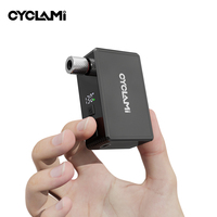CYCLAMI AM6 Pro Mini Electric Automatic Air Pump Portable Digital Inflator MTB Road Bike Schrader Presta Tires 130PSI 800mAh