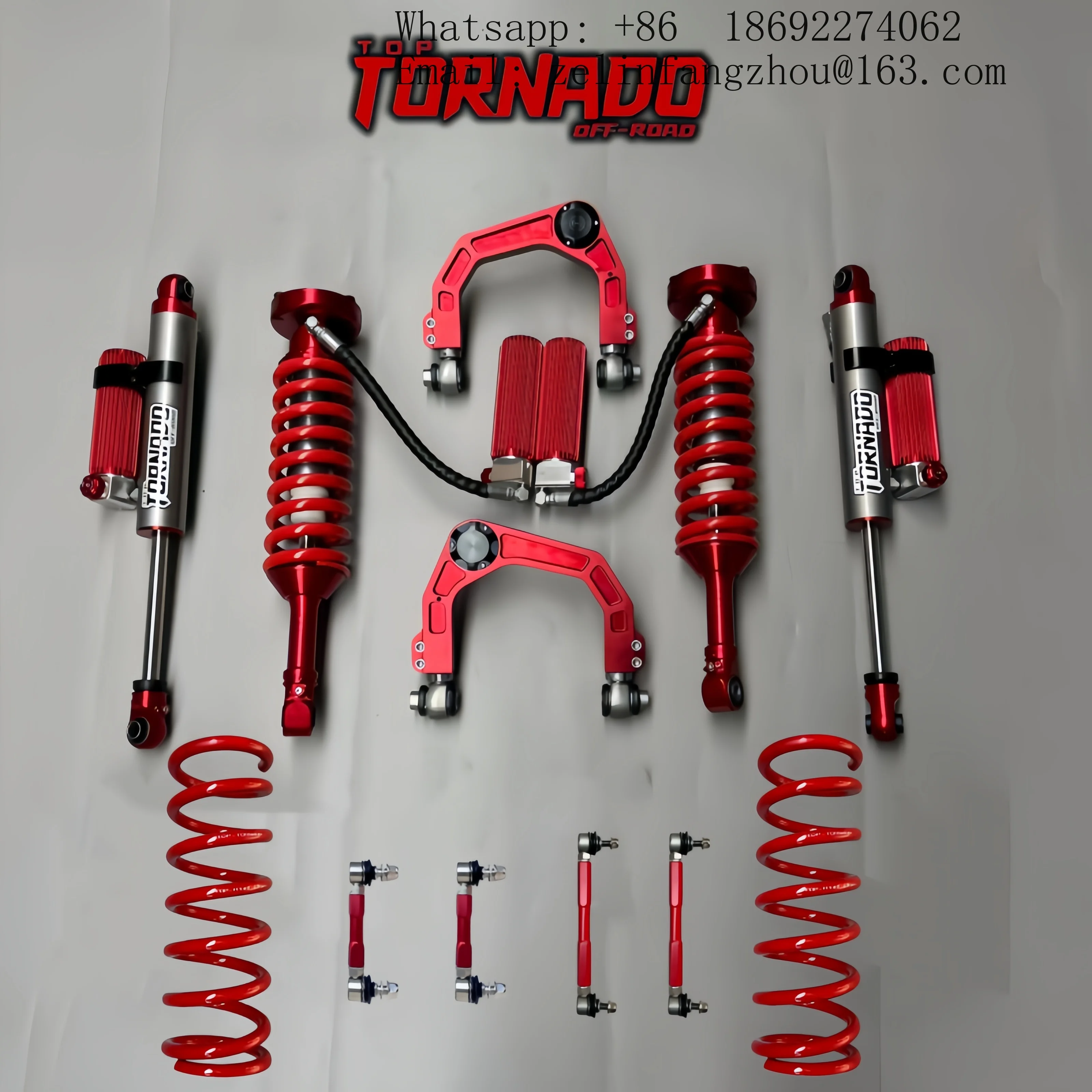Rebuildable D8000 Monotube Shock Absorber Remote Reservoir for Isuzu D-Max TFS TFR 4WD 4x4 Off Road Heavy Duty Lifted