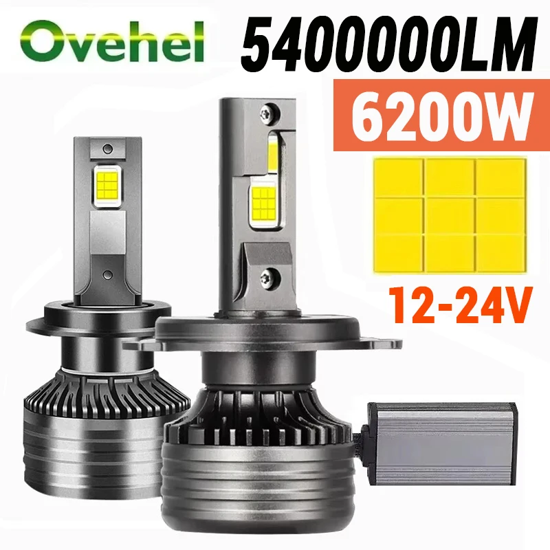 Ovehel H11 Led H7 H… - image