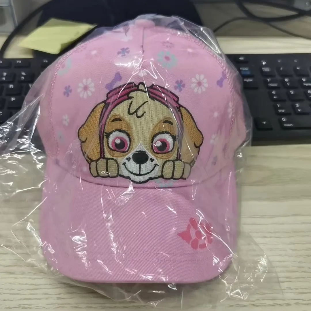 100% Genuine Paw Patrol Anime Cute Kids Hats For Boys Girls Summer Autumn Baby Baseball Cap Children Hip Hop Sun Hat Visor Caps