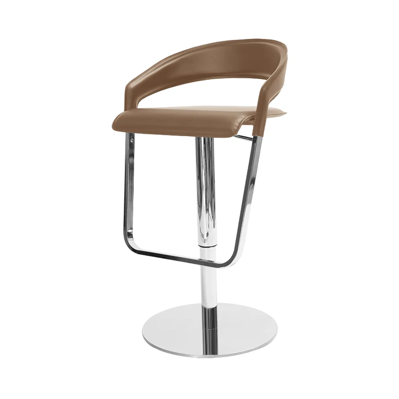 

Bar chair light luxury household rotary bar chair lifting Italian bar chair stainless steel bar chair simple modern high stool