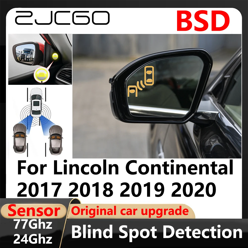 

BSD Blind Spot Detection Lane Change Assisted Parking Driving Warnin for Lincoln Continental 2017 2018 2019 2020