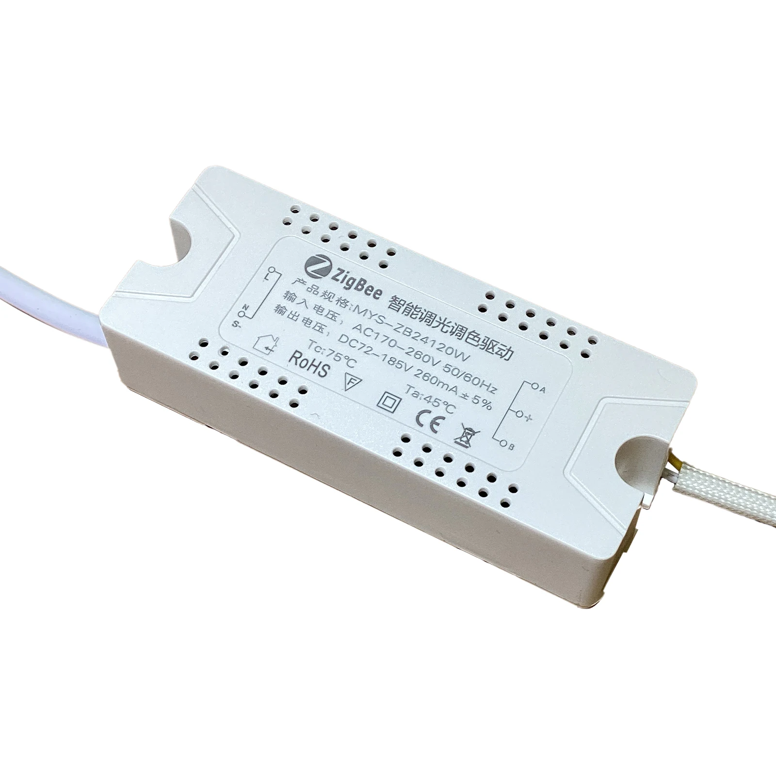 تشغيل بطيء وإيقاف تشغيل Zigbee LED الذكي 20W-48W لأضواء السقف LED متعددة الألوان