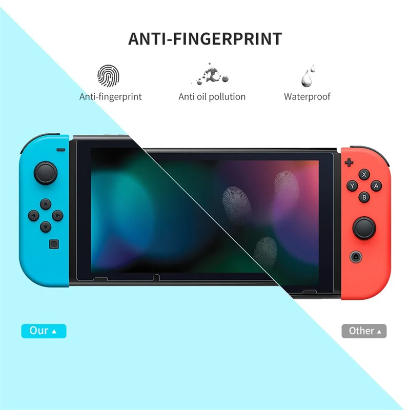 Matte Screen Protector For Nintendo Switch HD Hydrogel Film For New Switch Lite Oled Bluray Privacy Accessories Film Not Glass