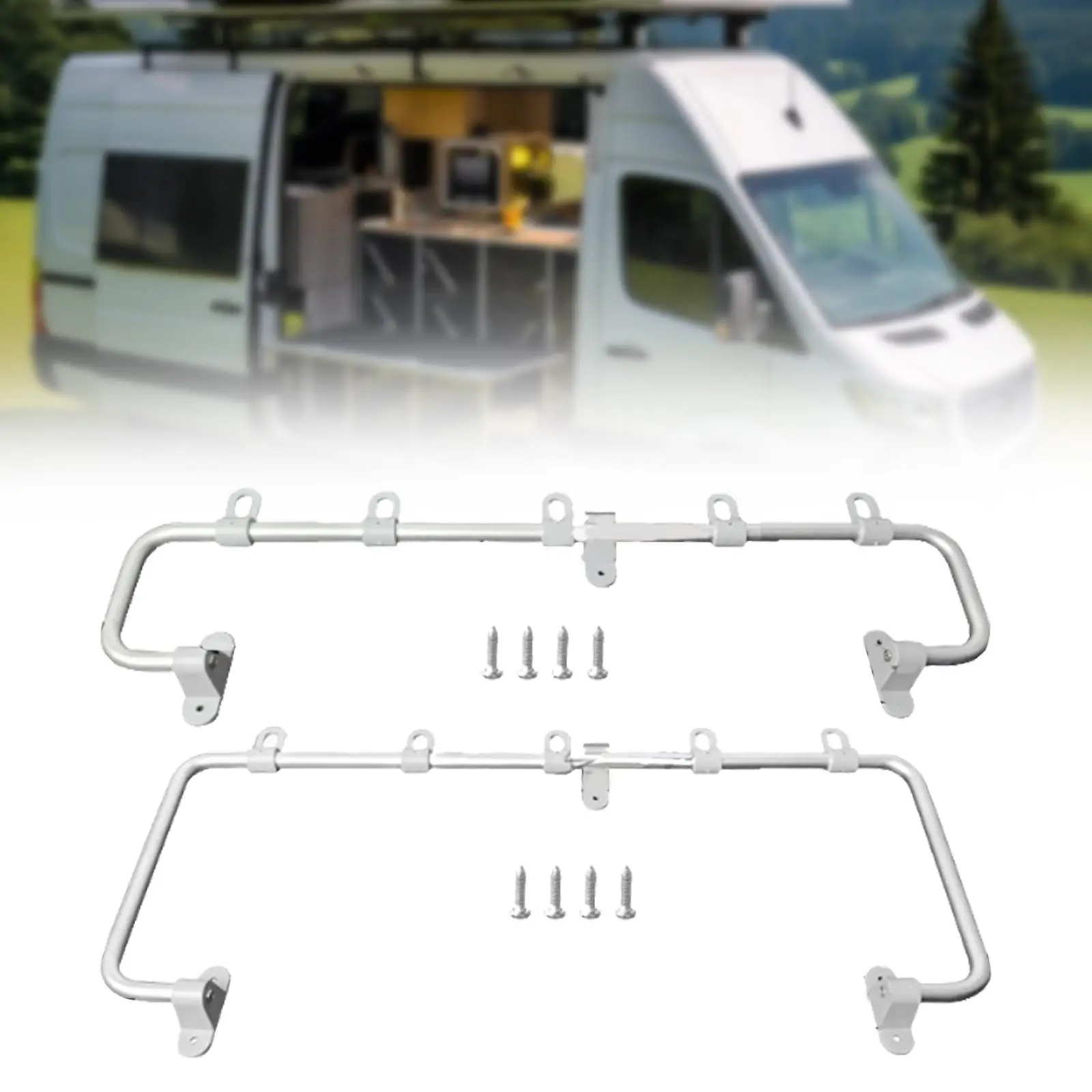 

RV Foldable Clothes Drying Rack Easily Install Lightweight Multipurpose Accessories Sturdy Space Saving Organizer Universal