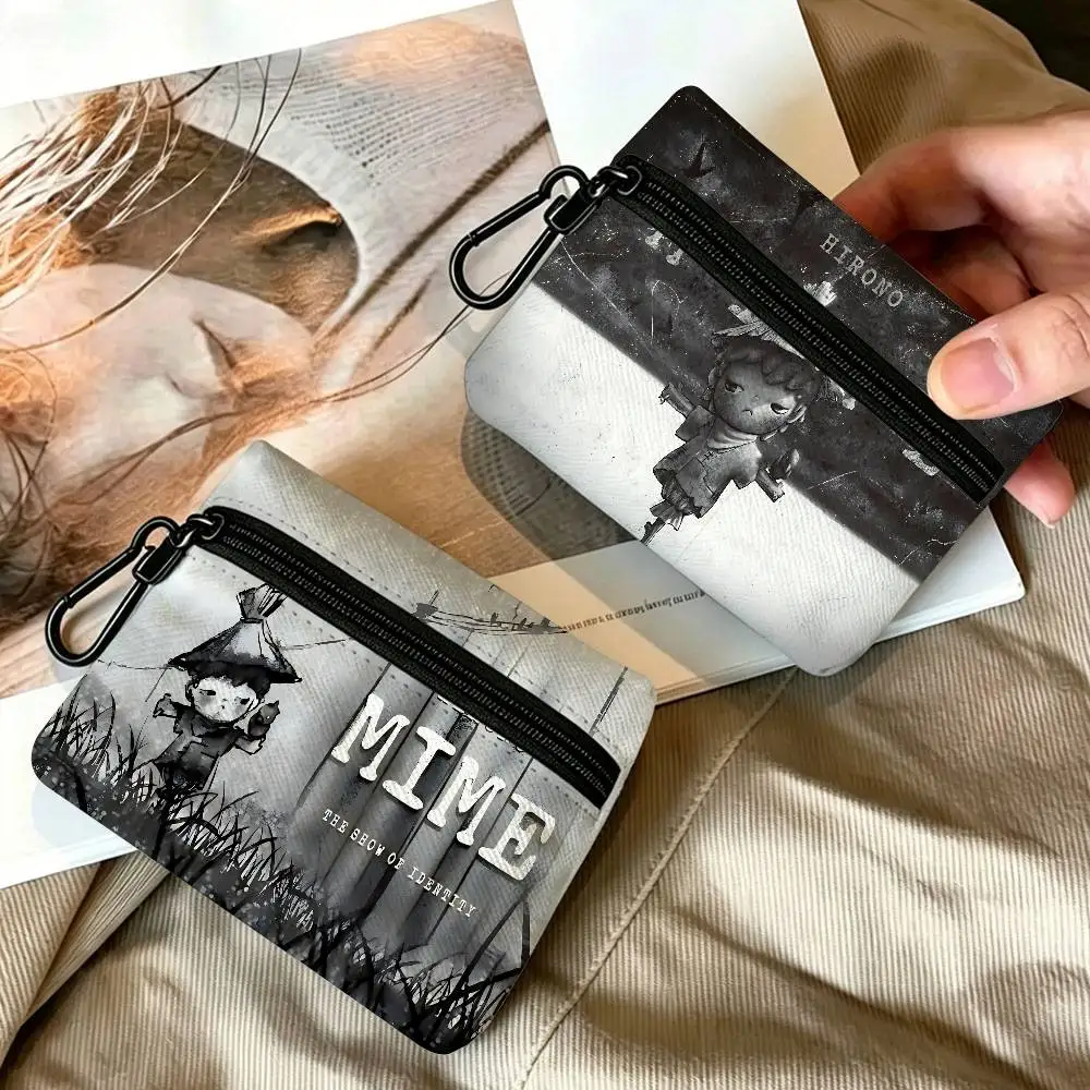Cartoon H-HIRONOS Wear-resistant Oxford Cloth Coin Purse Portable Backpack Hanging Card Storage Bag