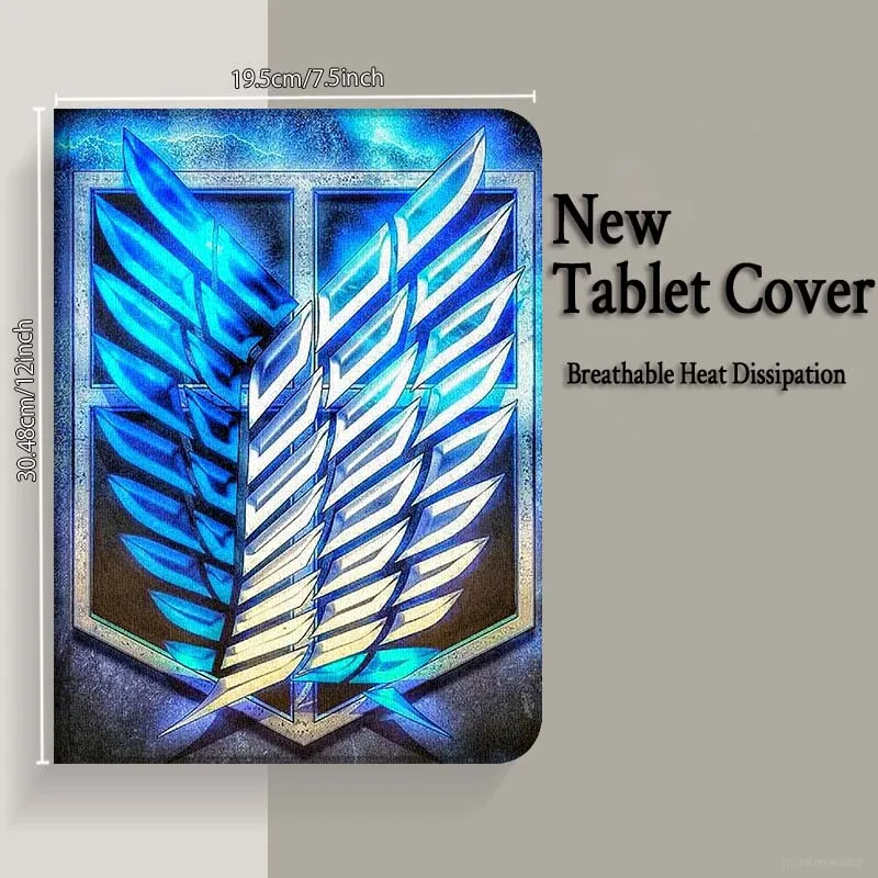 هجوم على تيتان أنيمي شعبية ل OPPO Pad 2 3 4 Neo Air SE X Pro 10.36 11 11.4 11.61 12.1 13.2 بوصة 2025 حافظة كمبيوتر لوحي قابلة للطي #2