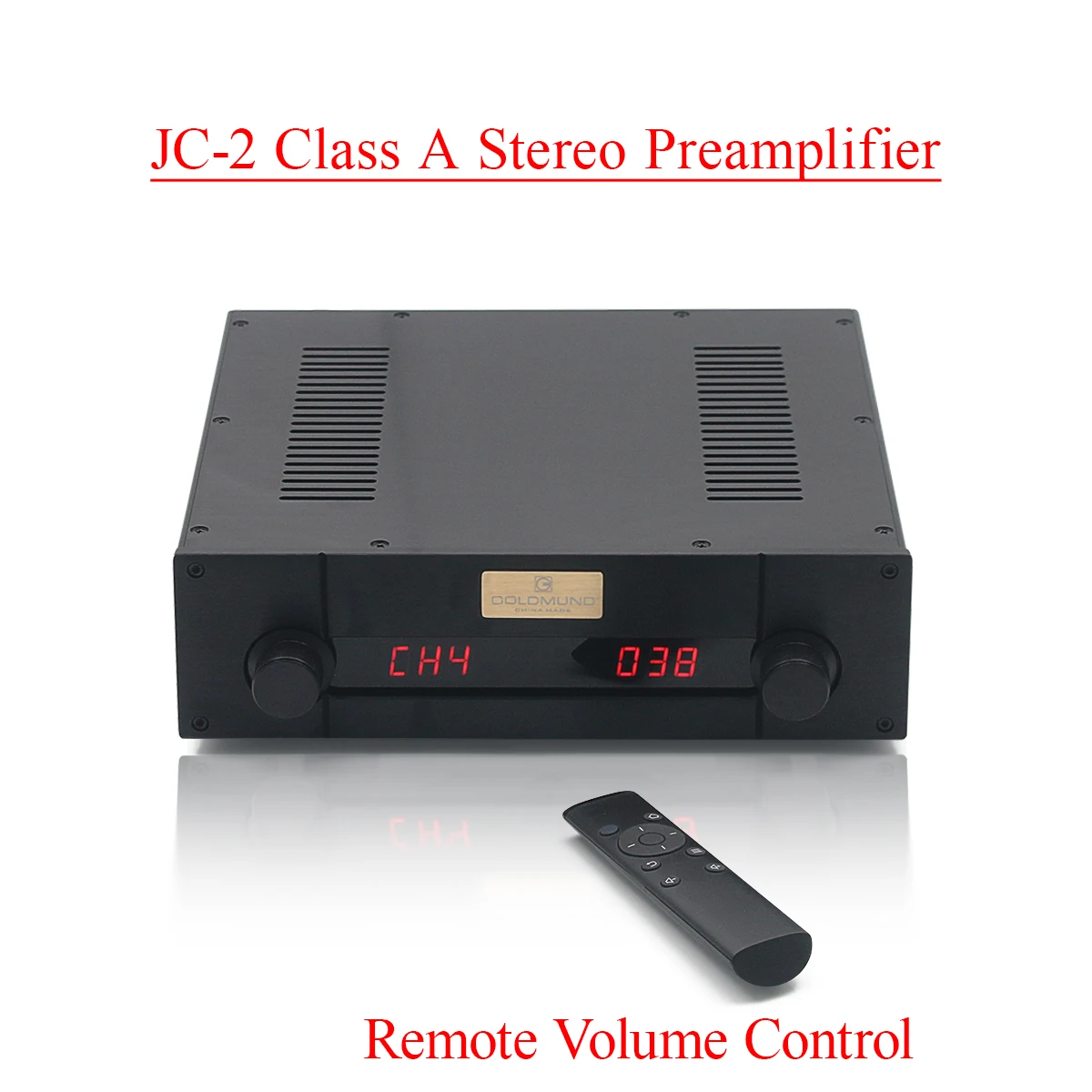 Finished MARK LEVINSON JC2 Circuit Based Advanced Preamplifer Remote Control 128 Steps Volume HiFi Class A Audio Pre-Amp