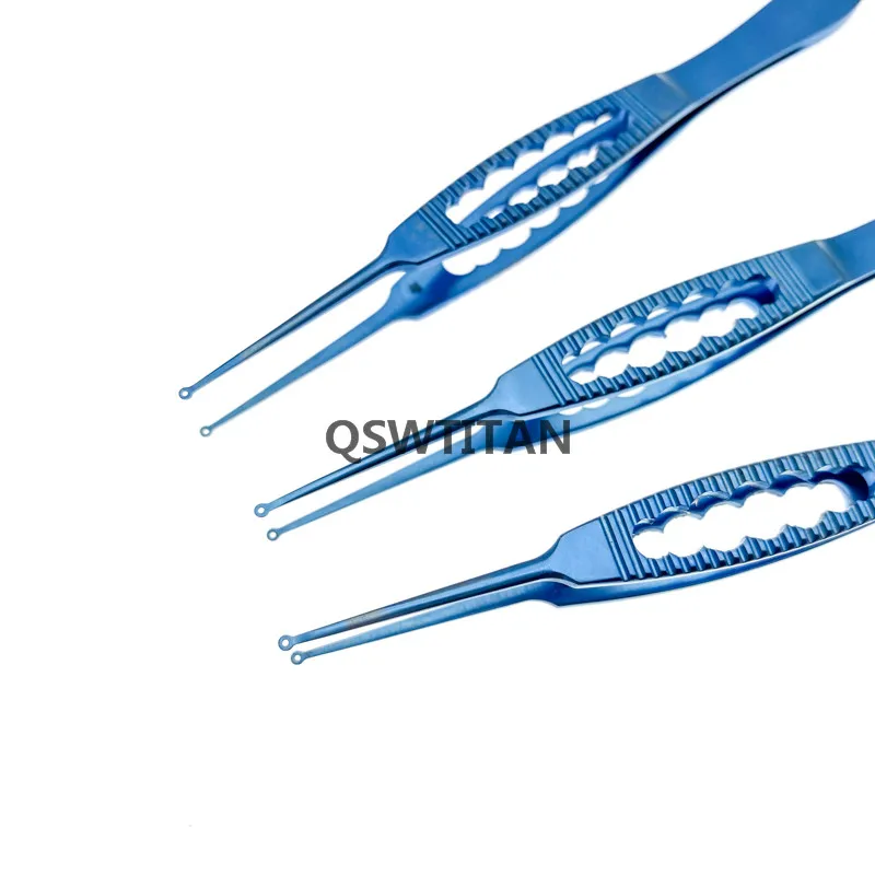 1pcs Titanium Ophthalmic  Fechtner Conjunctiva Forcep ophthalmic eye surgical instrument