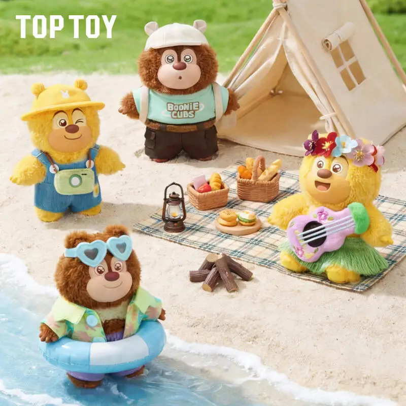 

TOPTOY Bear Bear Park Holiday Series Blind Box Guess Bag Original Toys Doll Cute Anime Figure Ornaments Gift