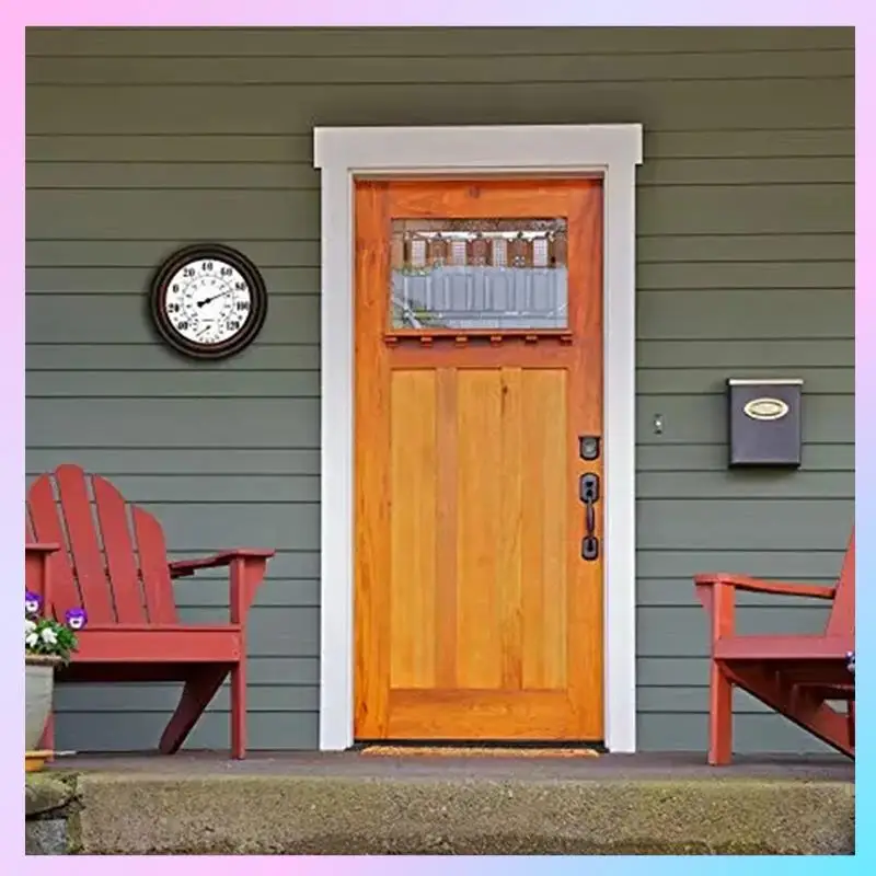 

AB25-20 см антикварный внутренний уличный термометр гигрометр измеритель температуры и влажности настенные часы термометр для домашнего декора легко