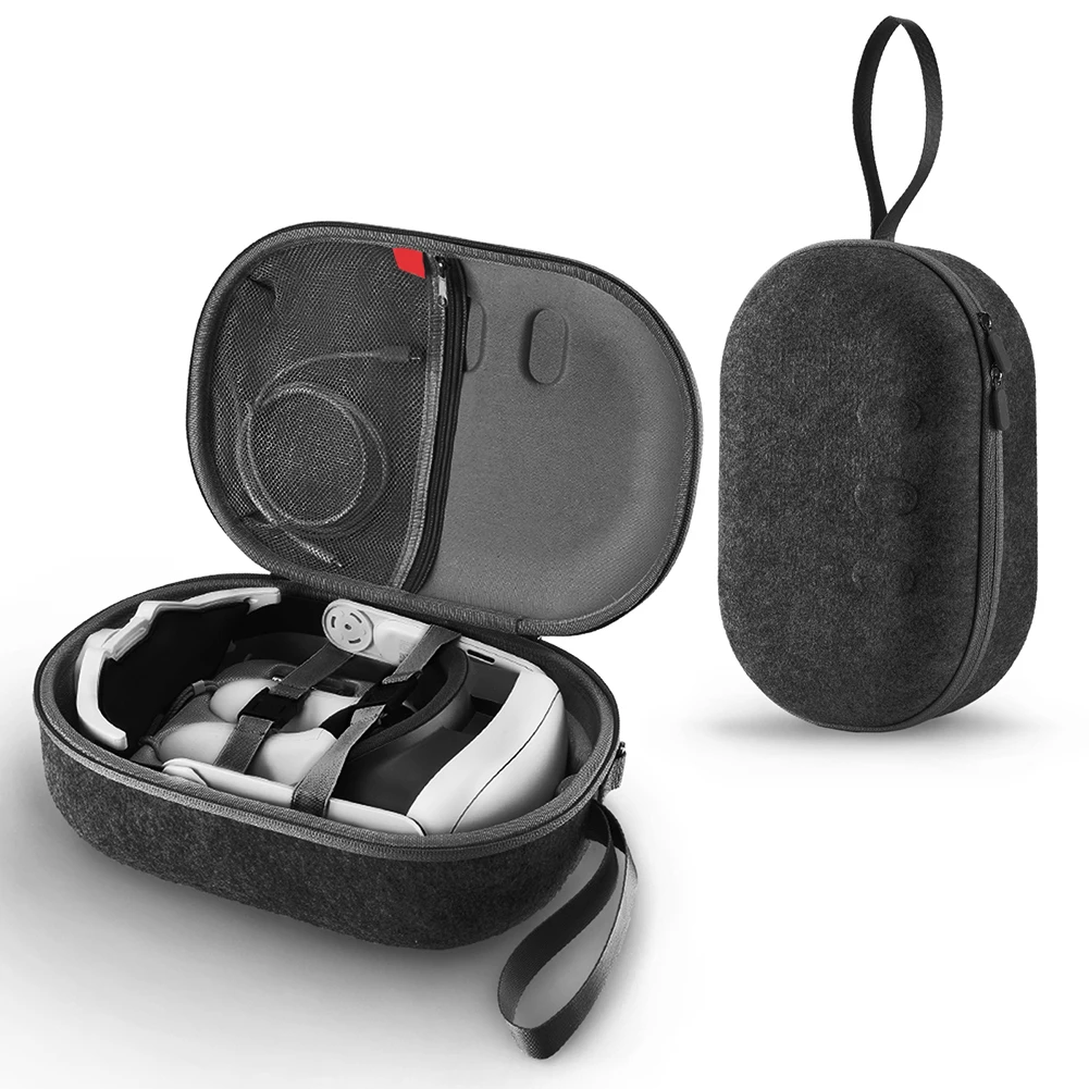 EVA Hard Carrying Case Shockproof Travel Carry Bag with Shoulder Strap Hardshell Case for Meta/Oculus Quest 3 for Oculus Quest 3