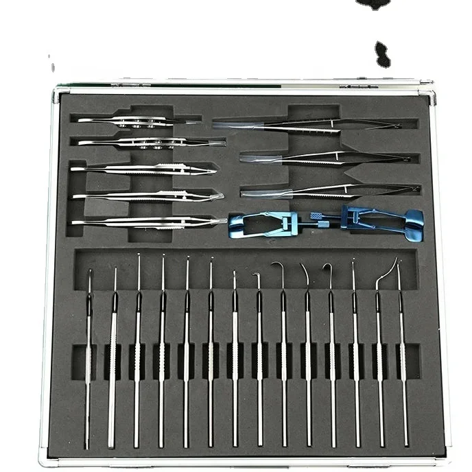 

24 Pieces Ophthalmic Surgical Minor Strabismus Set for Eye Surgery