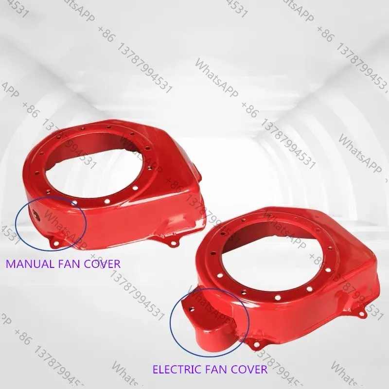 168F 170F GX160 GX200 Generator Fan Case,Recoil Start Assembly Cover 4 CYCLE 5.5HP 6.5HP MOTOR