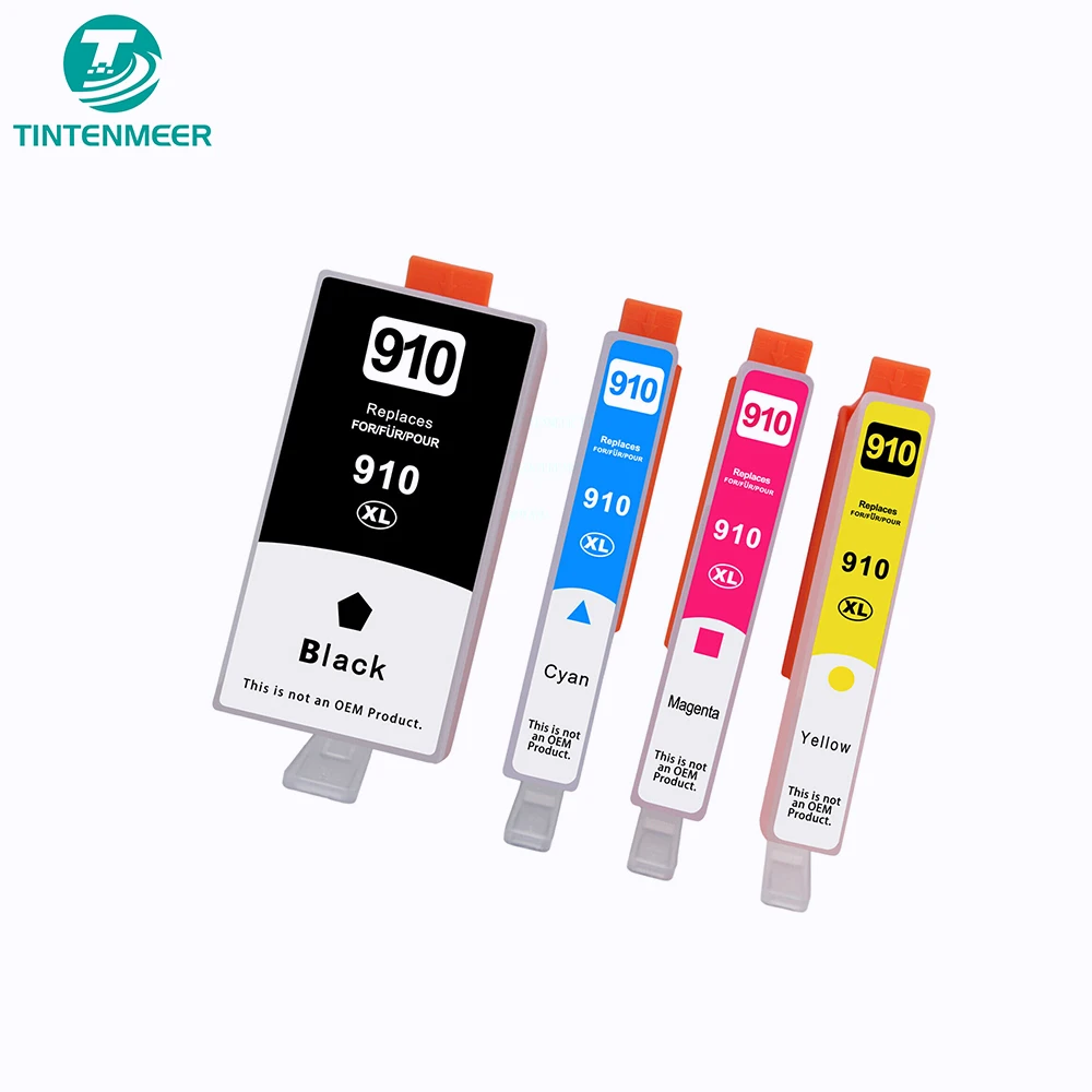 

TINTENMEER Replacement 910 Ink Cartridges Combo Pack COMPATIBLE FOR HP 8010e 8012e 8014e 8015 8015e 8017e 8018 8022 Printer