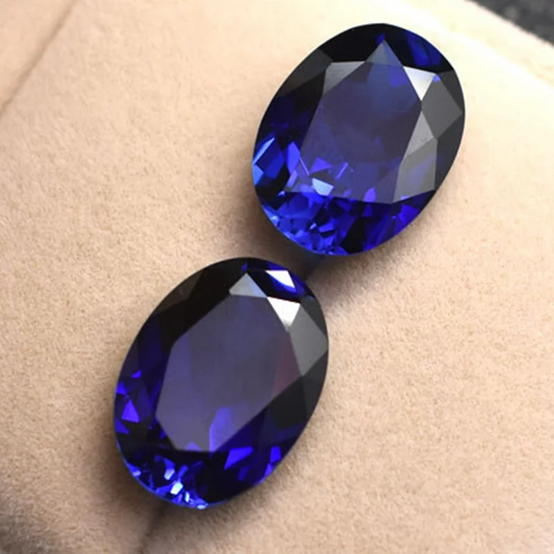 

Natural Sapphire Large Size Oval Faceted Cut for Collection and Jewelry Making Premium VVS Loose Gemstone