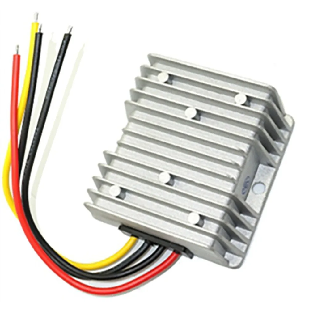 Voltage Converter Regulator DC 10V-16V to 56V 3A Waterproof Car Power Supply Electronic Boost Transformer for Golf Cart Club Car