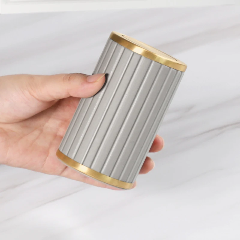 

Современный роскошный держатель для зубочисток с автоматической подачей, портативный диспенсер для зубочисток с нажимным механизмом, домашний контейнер для зубочисток