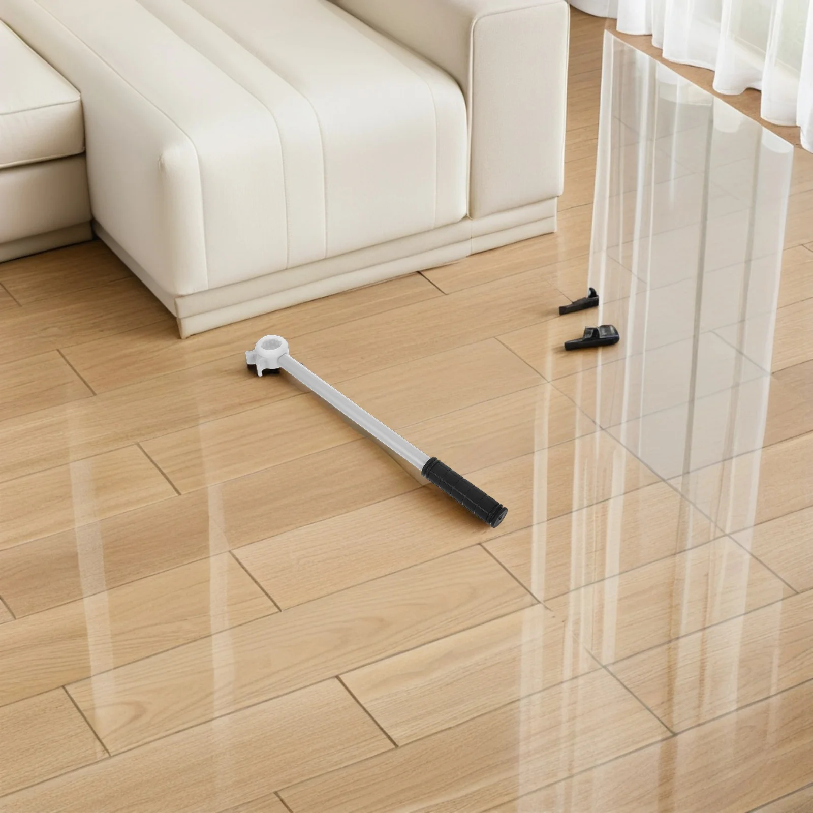 Aluminum High Window Pole Opener Rod Skylights Control Opening Wand Blind Shade Pull Stick Bedroom Living Room Kitchen Assistant