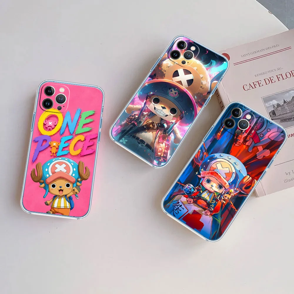 OH46 One Piece Chopper Soft Shell Transparent Phone Case for Motorola Moto G7 G8 G9 G84 G85 G73 G24 G15 Z2 Play Power Plus view 4